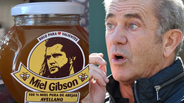 Mel Gibson demanda a señora que registró la "Miel Gibson"