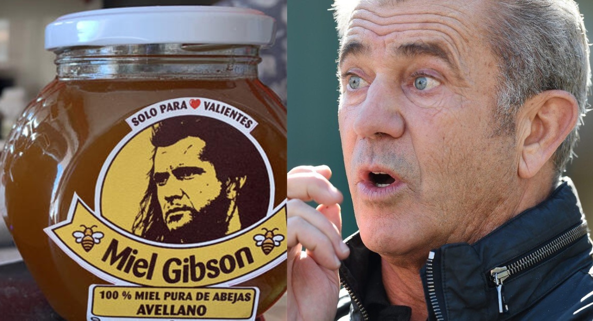 Mel Gibson demanda a señora que registró la "Miel Gibson"