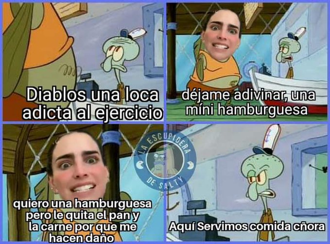 Bárbara de Regil pide hamburguesa sin pan le hacen memes