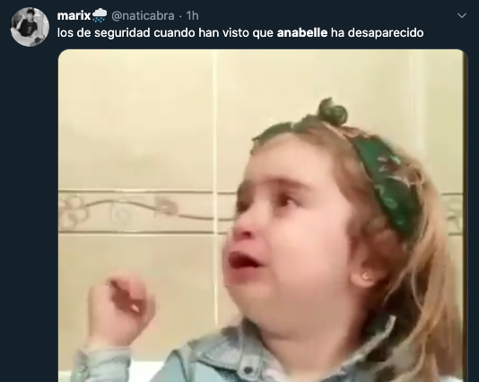 Anabelle se escapa del museo de los Warren: Memes