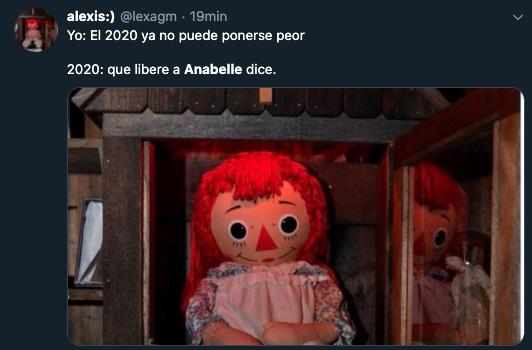 Anabelle se escapa del museo de los Warren: Memes