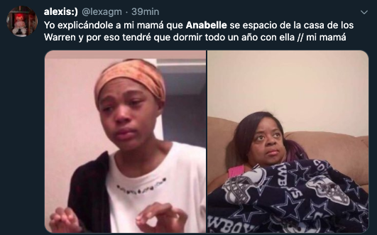 Anabelle se escapa del museo de los Warren: Memes