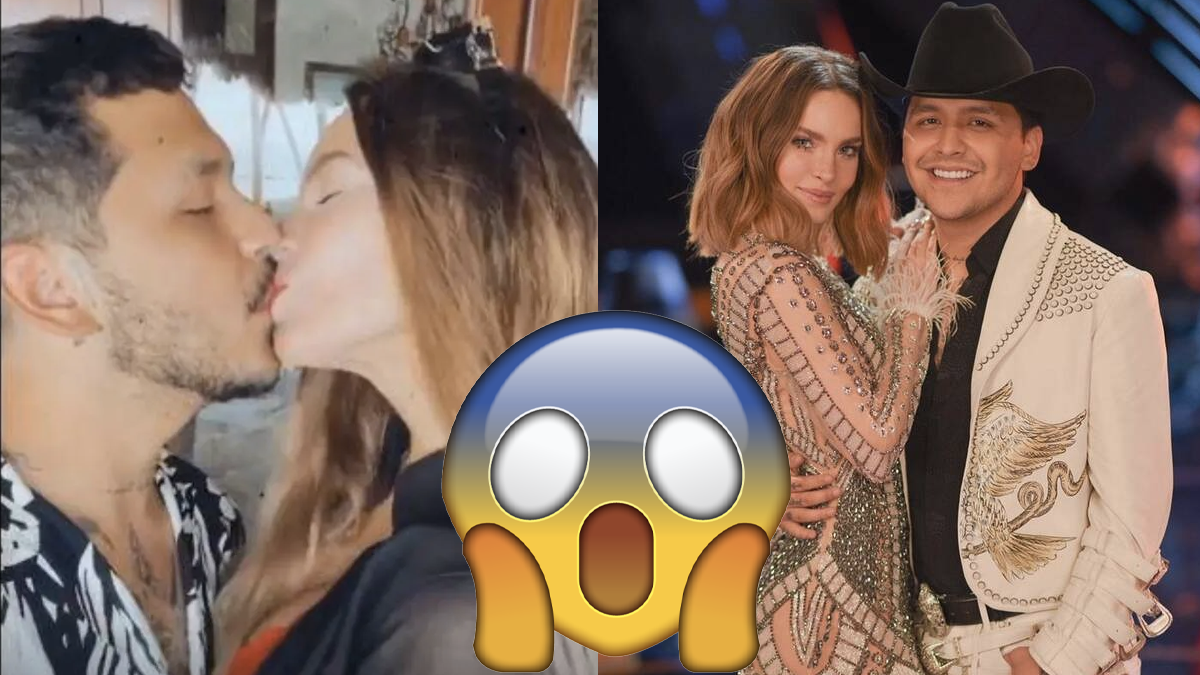 Tachan de falso beso de Belinda y Nodal y ahora su amor está en duda