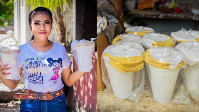 Quinceañera usa dinero de su fiesta para ayudar a personas