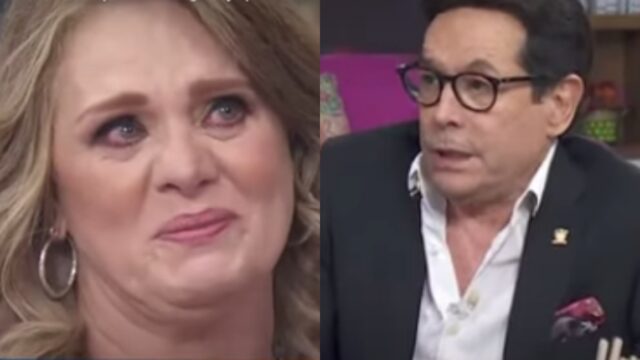 Pepillo Origen y Erika Buenfil pelean en el programa Hoy