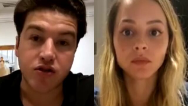 Samuel García le grita a Mariana Rdz por enseñar la rodilla