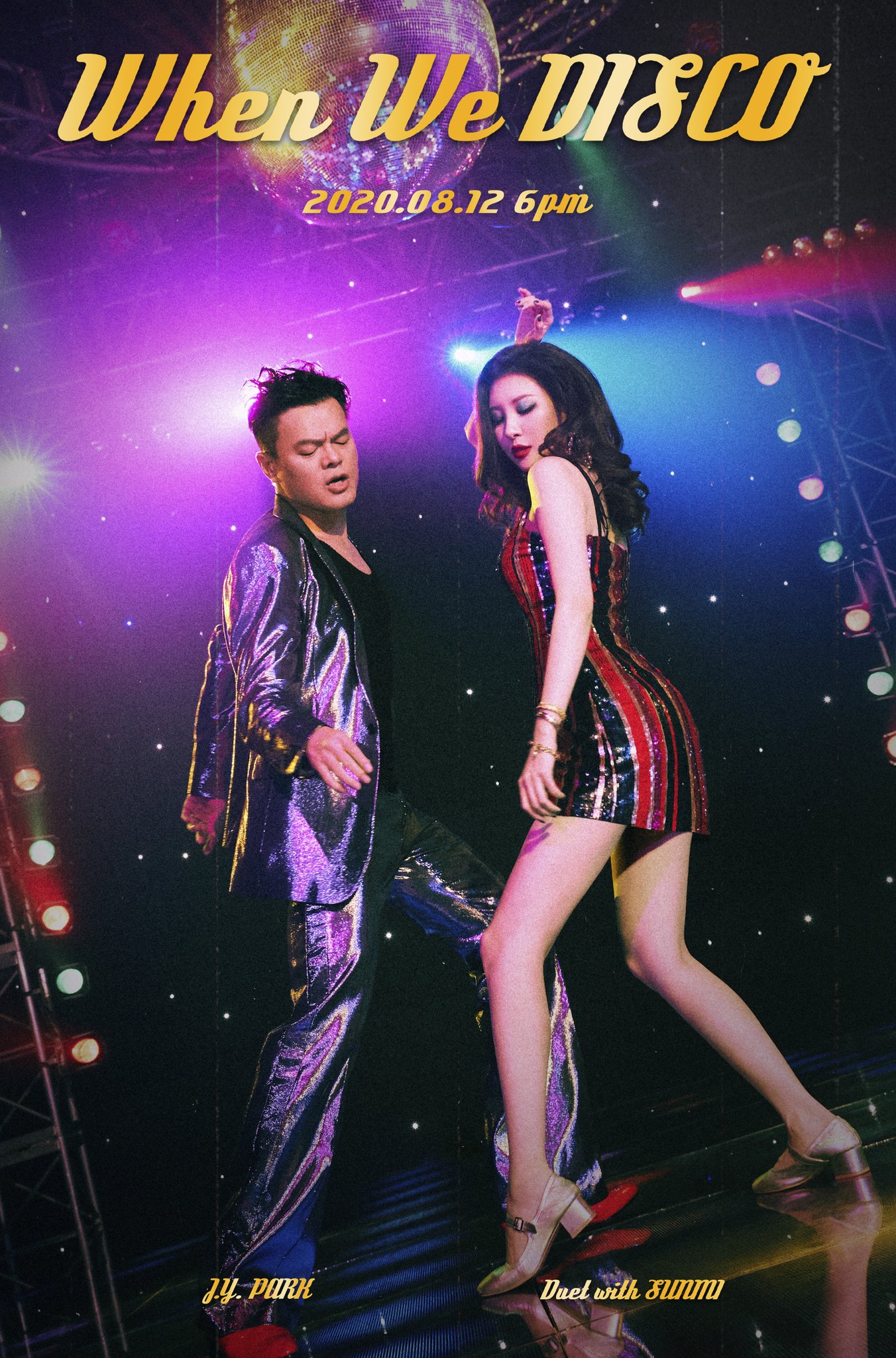 Sunmi anuncia When We Disco su canción con JY Park
