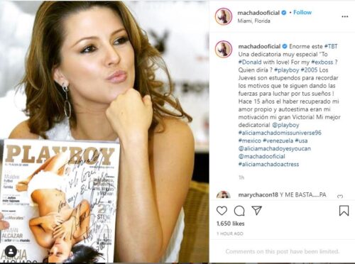 Alicia Machado Foto Instagram