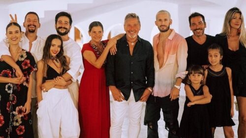Toda la familia de Ricardo Montaner