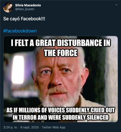 Los mejores 12 memes de la caída de Facebook