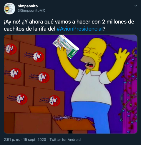 Los mejores memes de la rifa del avión presidencial