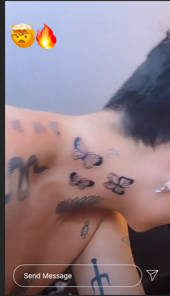 Kunno presume su nuevo tatuaje