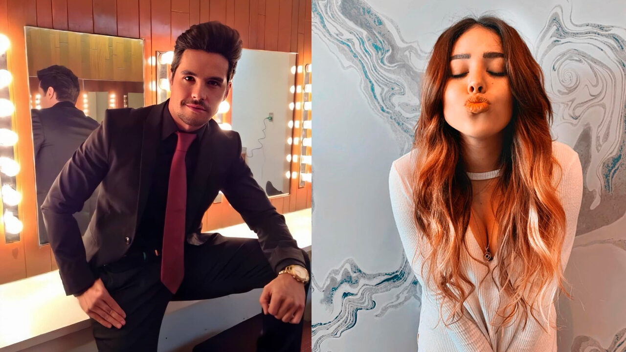 Eleazar Gómez Danna Paola Besos