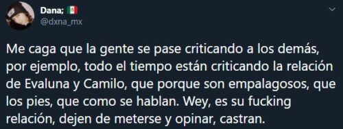 Evaluna revela que Camilo no es muy limpio y algunos en las redes los apoyan