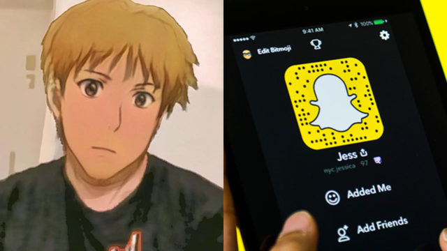 Filtro Snapchat Anime Style