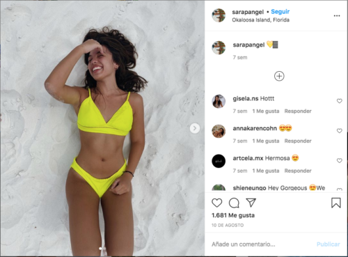 Sara Priscila hija El Temerario Instagram