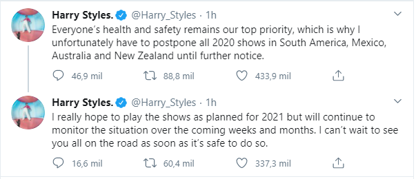 Harry Styles Gira México