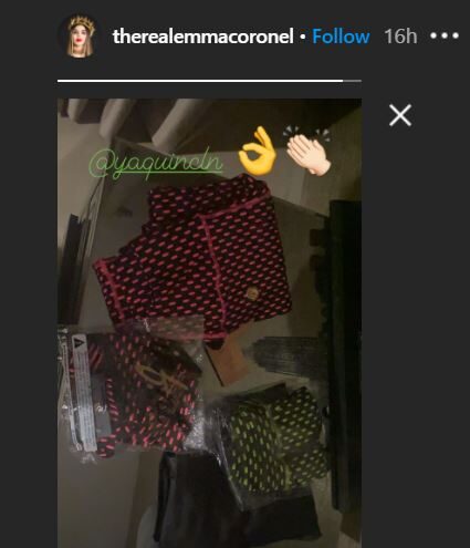 Historia Emma Coronel Instagram