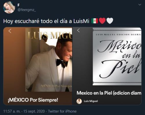 Playlist de Luis Miguel para amenizar tu fiesta mexicana