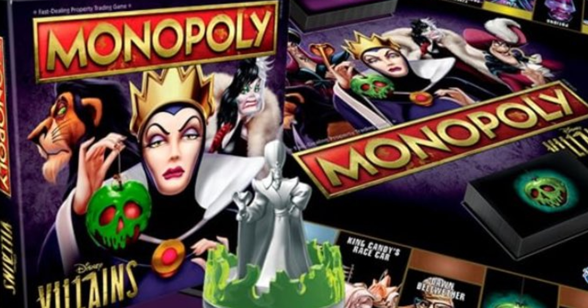 Lanzan Monopoly Hasbro Villanos Disney