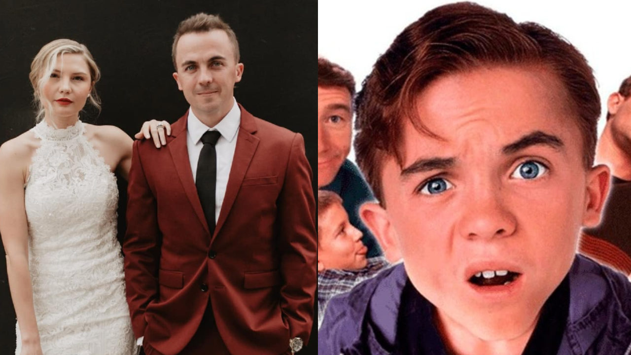 Frankie Muniz y su esposa Paige