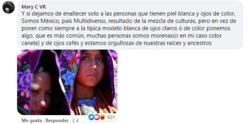 Critican a revista por elegir a modelo de ojos verdes para promocionar a Chiapas
