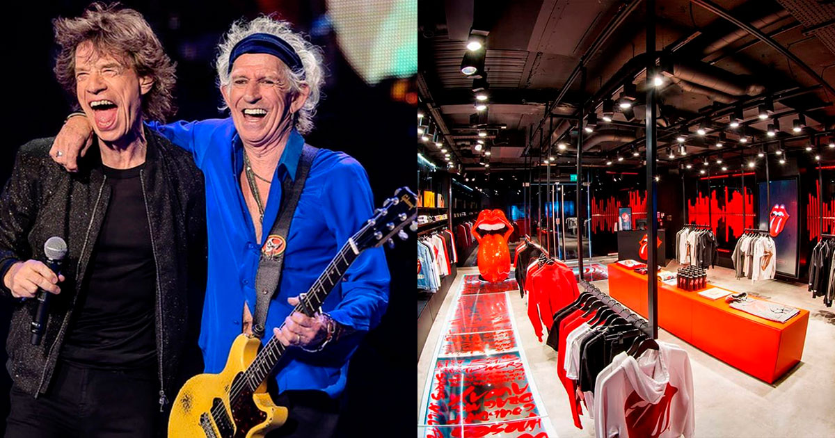 Los Rolling Stones abren su propia tienda en Londres