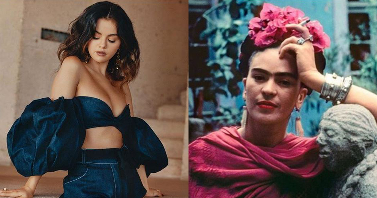 Selena Gomez se vistió como Frida Kahlo