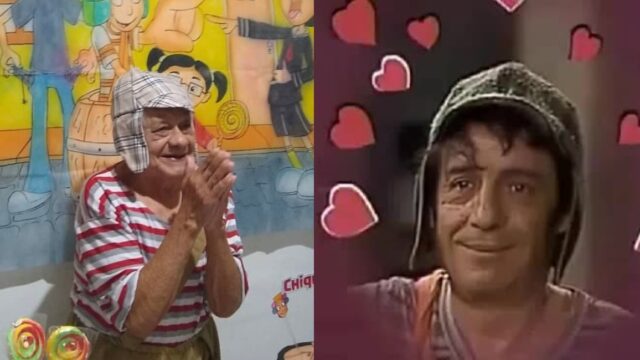 Abuelo organiza su propia fiesta con temática de 'El chavo del 8'