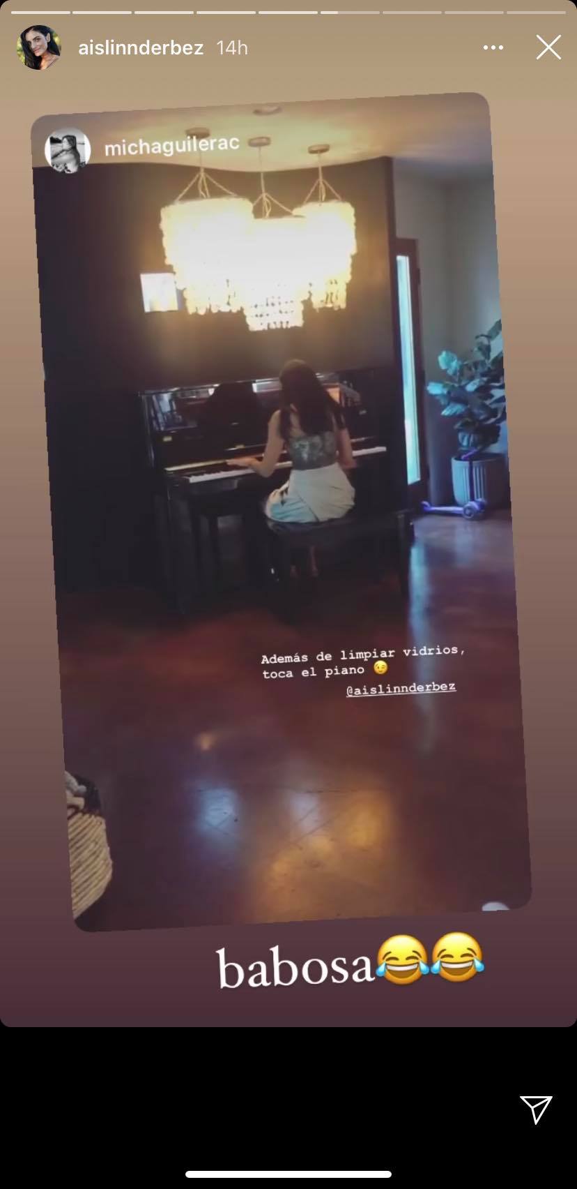 Aislinn Derbez trabaja como limpiaparabrisas para pagar sus cuentas