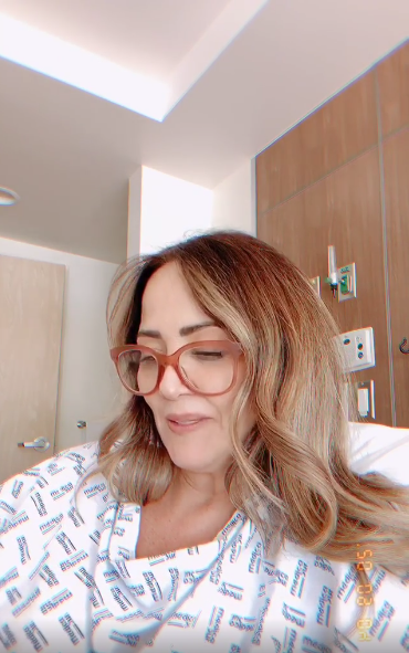 Andrea Legarreta muestra el daño en sus pulmones por la Covid-19