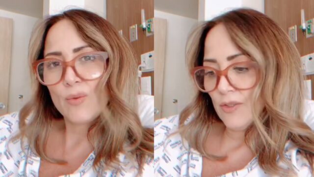 Andrea Legarreta muestra el daño en sus pulmones por la Covid-19