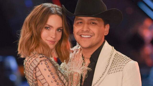 Belinda y Nodal se tatuan sus nombres