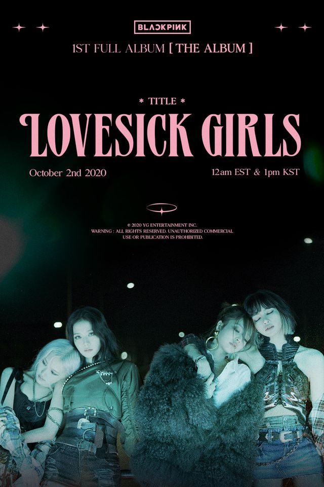 BLACKPINK revela el concepto de "LoveSick Girls", cancion principal de su Ã¡lbum
