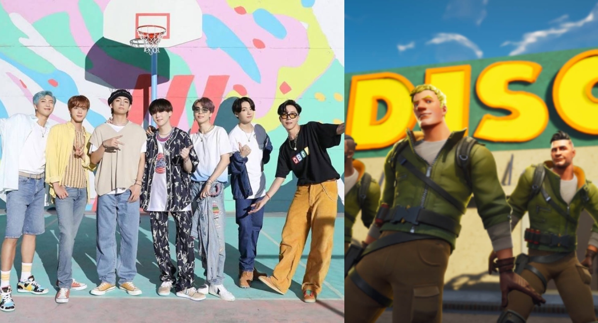 BTS llega a la Fiesta Magistral de Fornite
