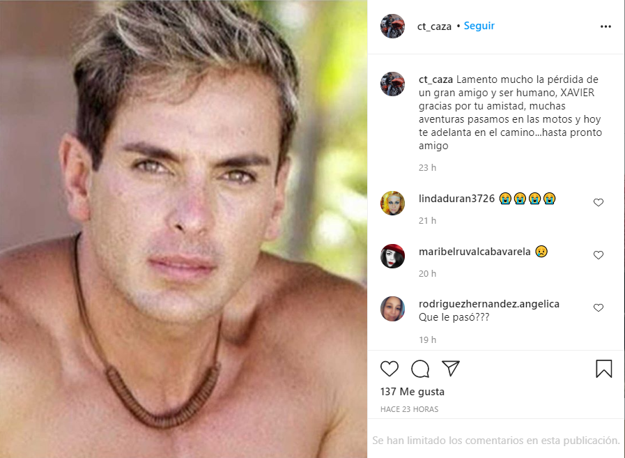 Carlos Trejo arremete contra familiares y amigos de Xavier Ortiz tras su muerte