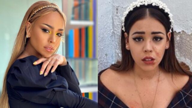 Danna Paola sube foto íntima con camisa blanca a Instagram