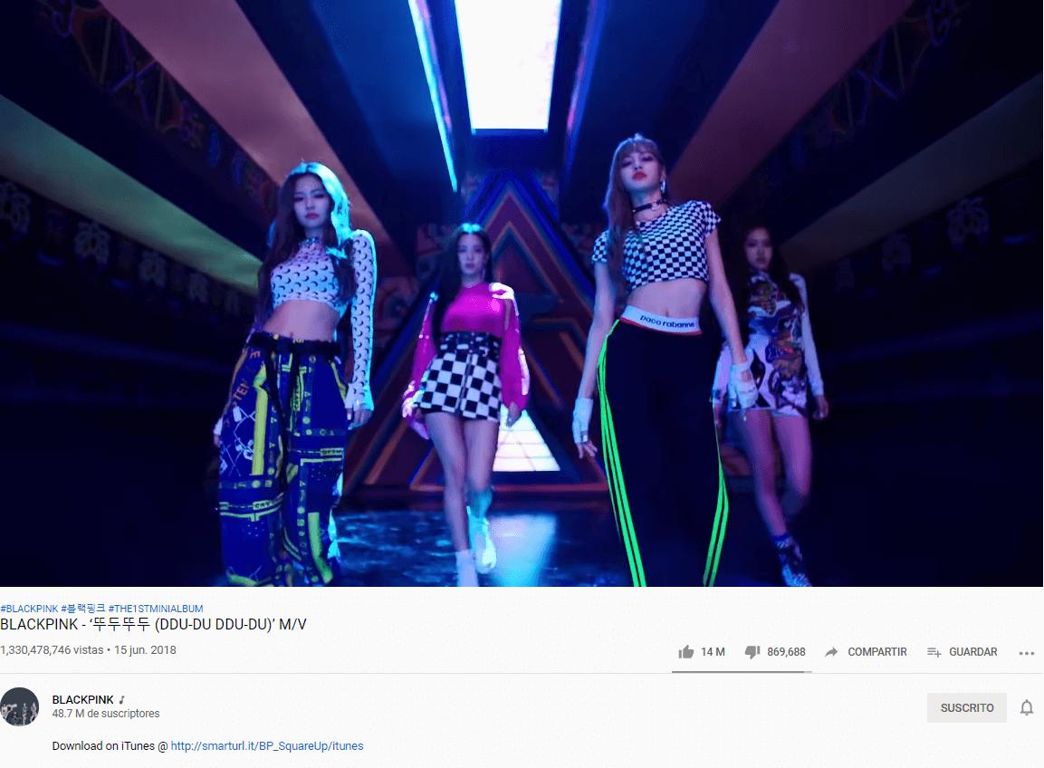 BLACKPINK es el grupo de KPop en llegar más rápido al millón de dislikes en YouTube