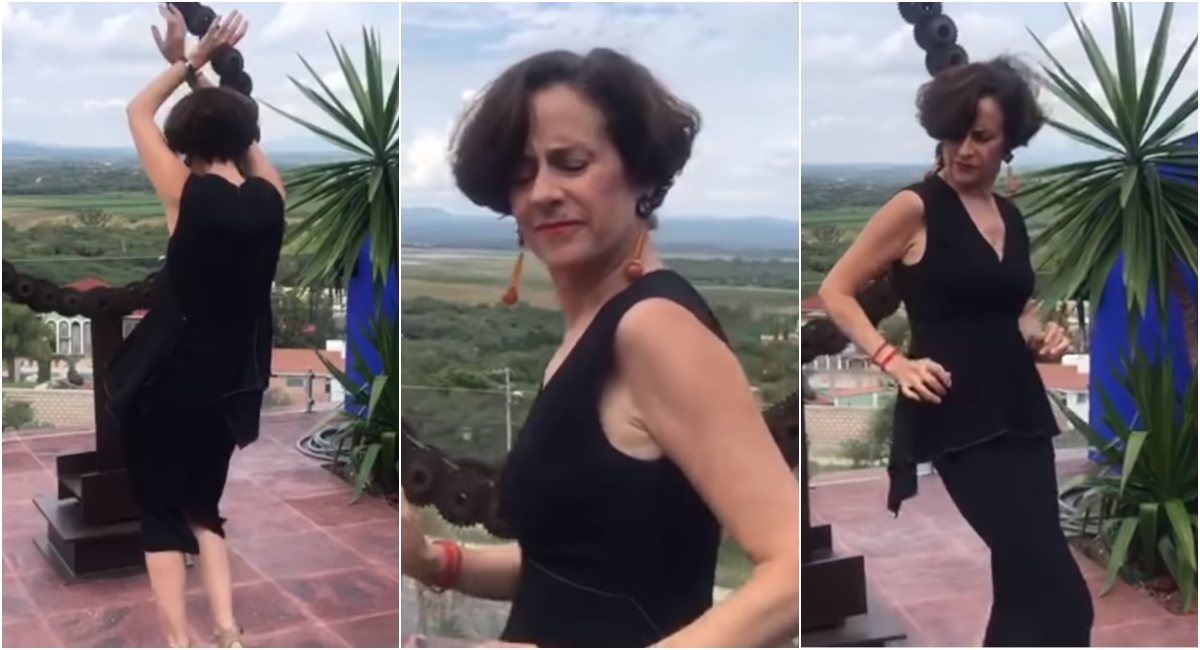 Denise Dresser perrea con una canción de Maluma baby