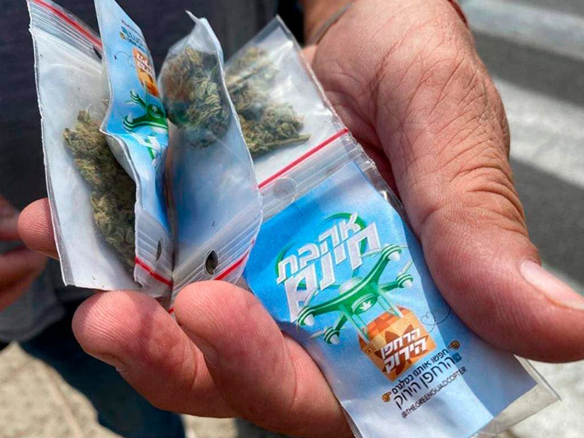 Dron "hace llover" Marihuana en Israel y sorprende a los ciudadanos