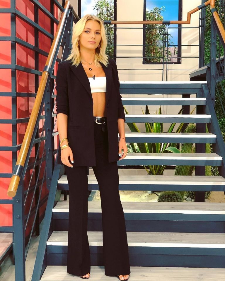  Irina Baeva llega a "Hoy" para sustituir a Livia Brito como conductora invitada