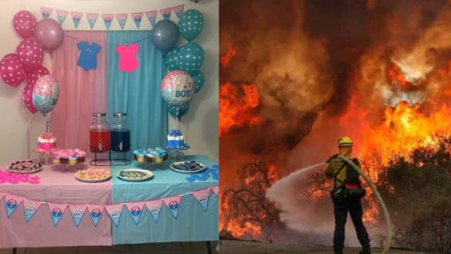 Fiesta de revelación de género del bebé causa incendio forestal por pirotecnia