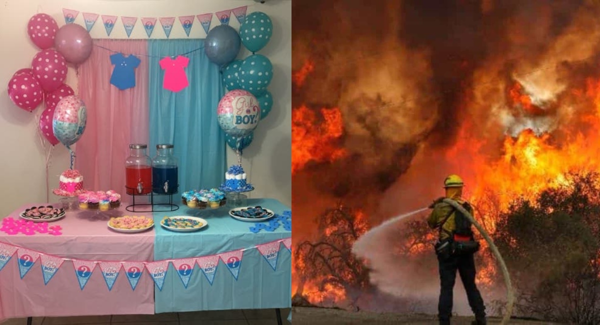 Fiesta de revelación de género del bebé causa incendio forestal por pirotecnia