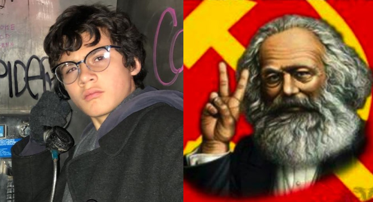 Jerónimo Zarco, joven de Tik Tok, enseña sobre comunismo en sus videos