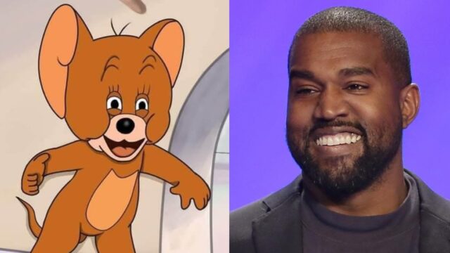 Kanye West es visto caminando sobre el agua con sus hijos