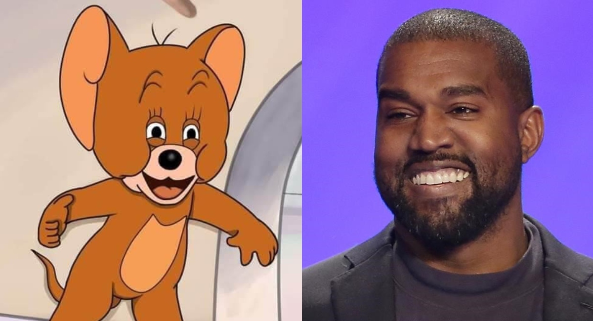 Kanye West es visto caminando sobre el agua con sus hijos