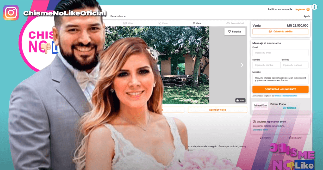 Aseguran que Karla Panini y Américo Garza buscan escapar de México