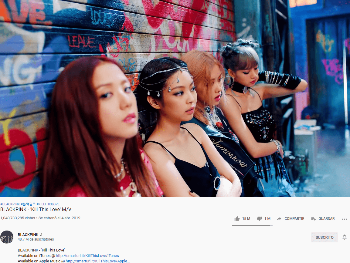 BLACKPINK es el grupo de KPop en llegar más rápido al millón de dislikes en YouTube