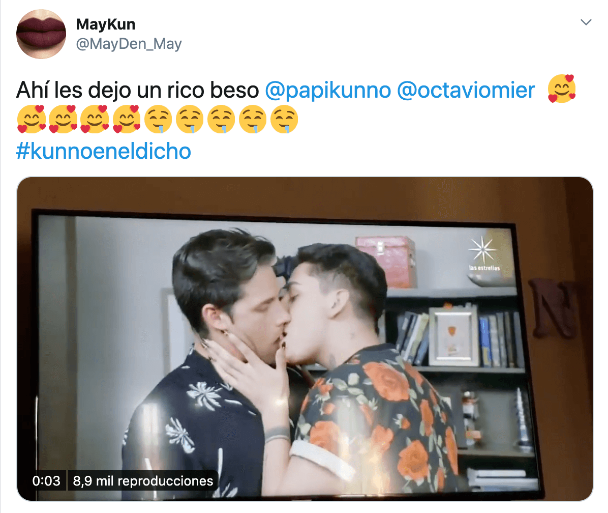 Beso de Kunno en como dice el dicho
