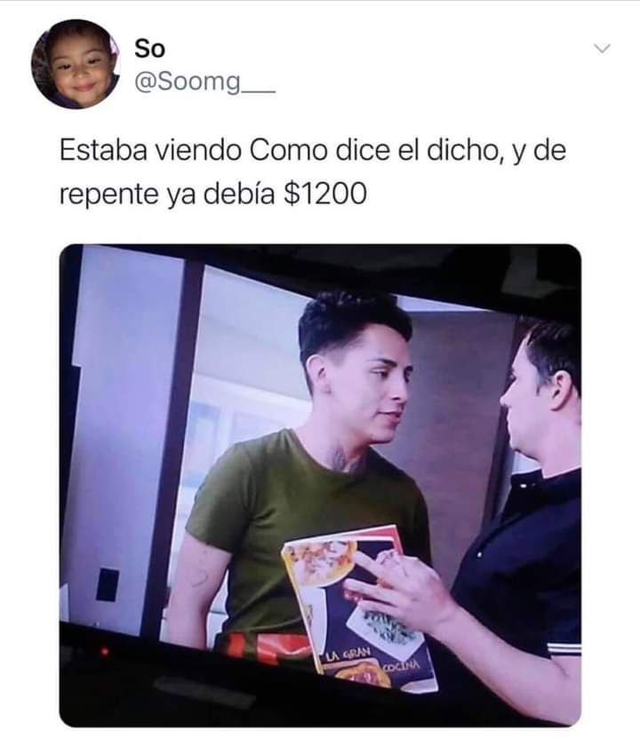 Meme de Kunno en Como dice el dicho